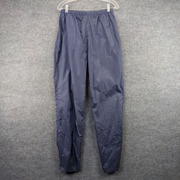 Woolrich Wind Water Resistant Windbreaker Pants Size S Navy Blue Golf Nylon - Picture 3 of 11
